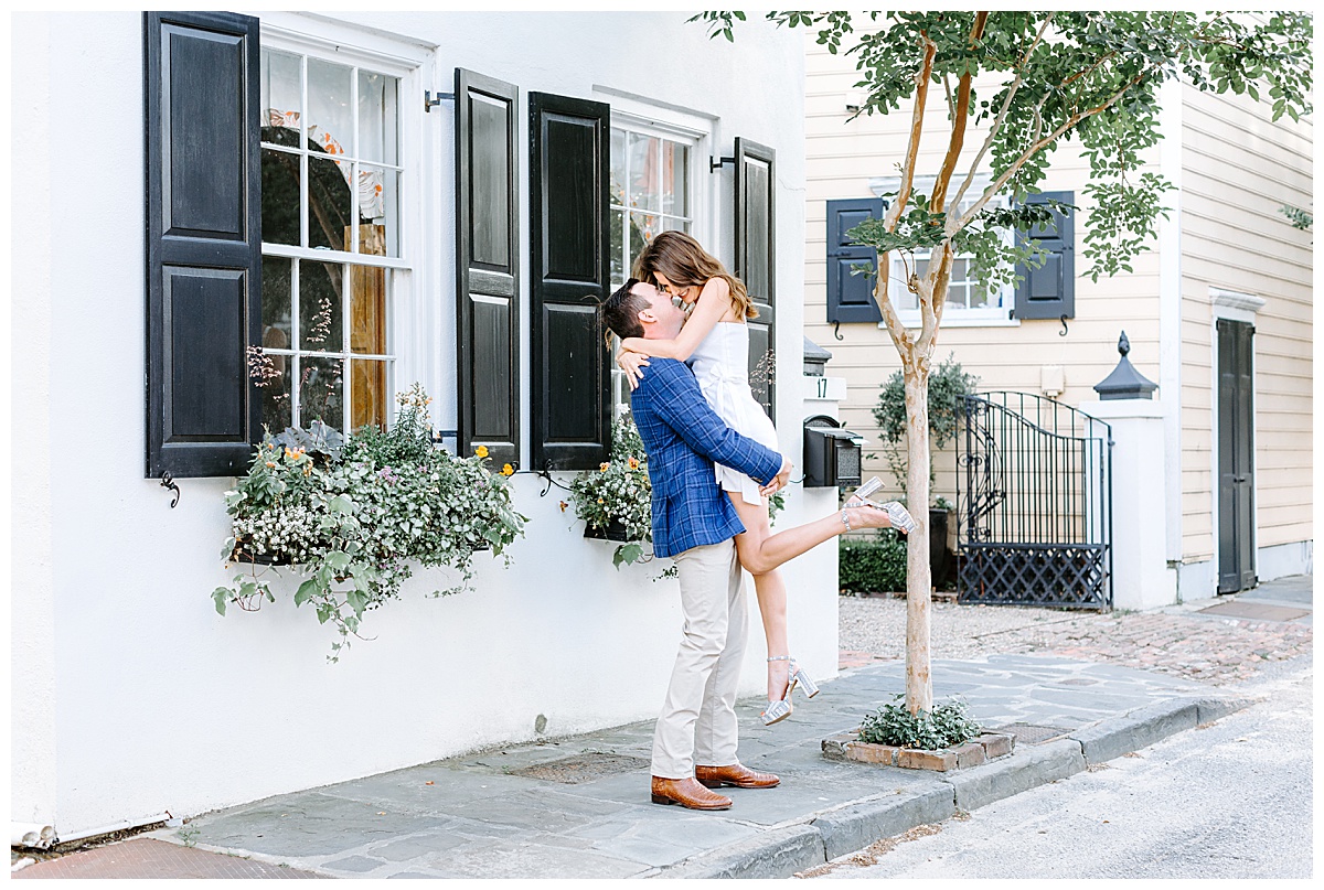 spring engagement session in charleston, middleton place wedding